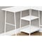 Monarch Specialties Computer Desk, Home Office, Corner, Storage Shelves, 48"L, L Shape, Work, Laptop, Metal, White I 7596 - alternate 3